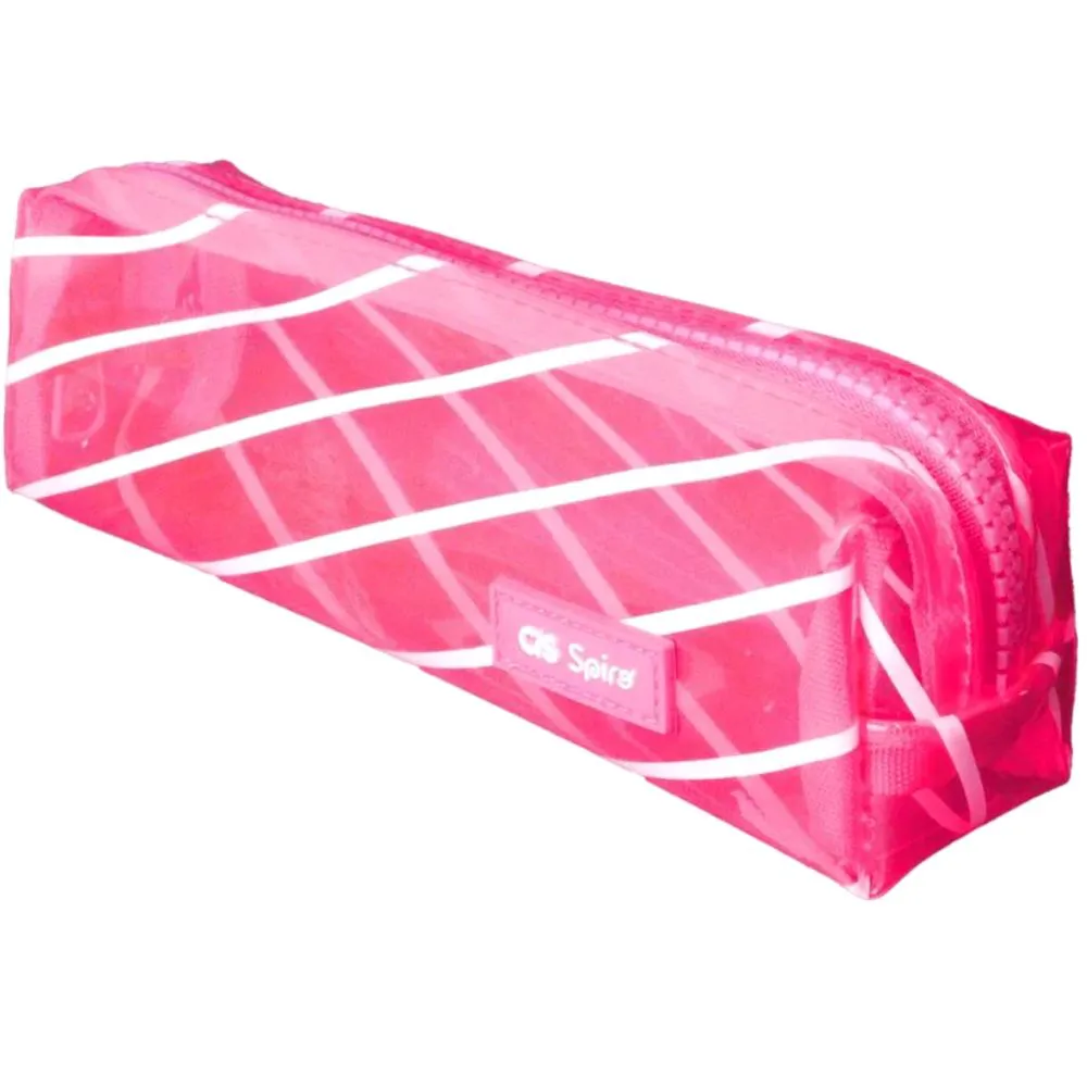 Estojo Cis Spiro Transparente 1 Divisória